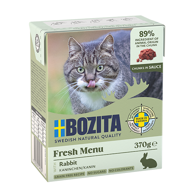 Bozita Häppchen in Soße 370 Gramm KatzennassfutterVorschaubild