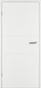 Vorschaubild Prüm Zimmertürblatt ROYAL mit 2 waagerechten Querstreifen RAL 9016 Weißlack TB RY-433 RS