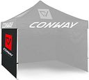 Vorschaubild Conway Zelt-Seitenwand 300 x 210 cm schwarz