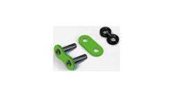 RK Kettenschloss Hohlnietschloss, grün, Kettenschloss "428KRO"