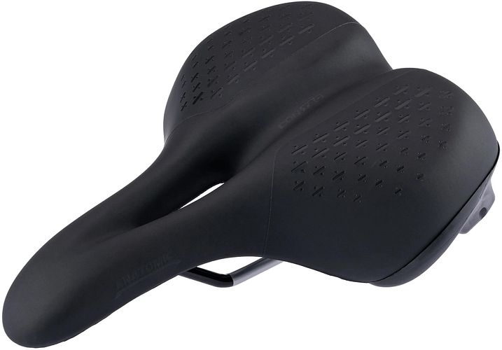 CONTEC Sattel Anatomic schwarz mitte Maße (L x B) 263 x 198 mm