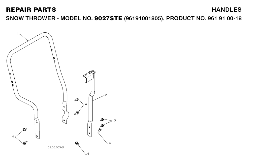 Explosionszeichnung Ersatzteile
