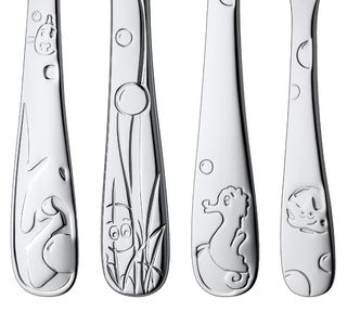 Silit Aquarama Kinderbesteck-Set, 4-teilig