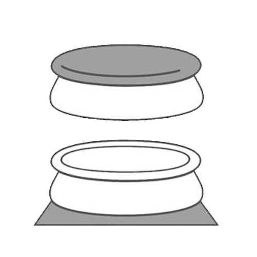 Happy People Stahlrahmenpool-Set, 450x106cm