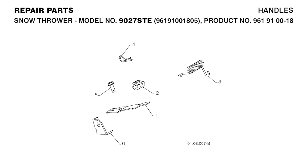 Explosionszeichnung Ersatzteile