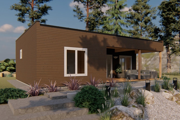 Wolff Finnhaus Ferienhaus Kongsberg 70- 44 mm