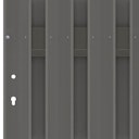 Vorschaubild TraumGarten Jumbo WPC Alu-Design Einzeltor 980 x 1790 mm