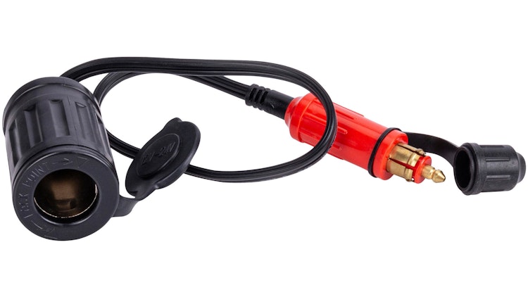 Tecmate Optimate Zig.-Steckdose DIN-Stecker