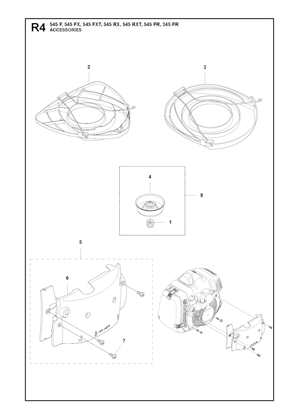 Explosionszeichnung Ersatzteile