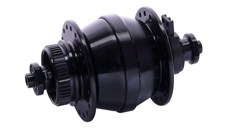CONTEC Nabendynamo Powerhouse Hub 1 36 Loch schwarz