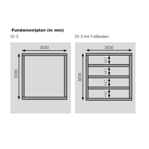 Karibu Woodfeeling Gartenhaus Northeim 3 - 38 mm