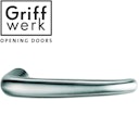 Vorschaubild GRIFFWERK Griffpaar für Schlosskasten Alda K3 - Edelstahl matt