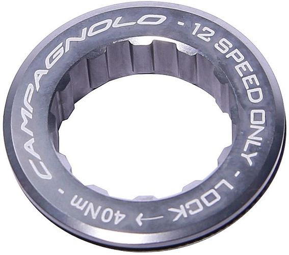 Campagnolo Verschlussring Lockring 12-fach silber
