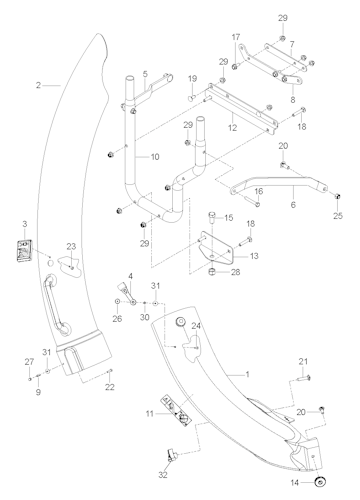 Husqvarna Zubehör für Aufsitzmäher 591111501 Collector