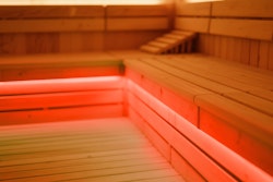 Karibu LED-Lichtband Set für Innensaunen (400 cm Länge)