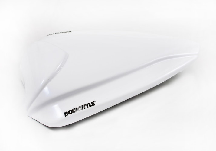 BODYSTYLE Sportsline Sitzkeil ABS Kunststoff weiß für SUZUKI GSX-S 1000, GSX-S 1000F