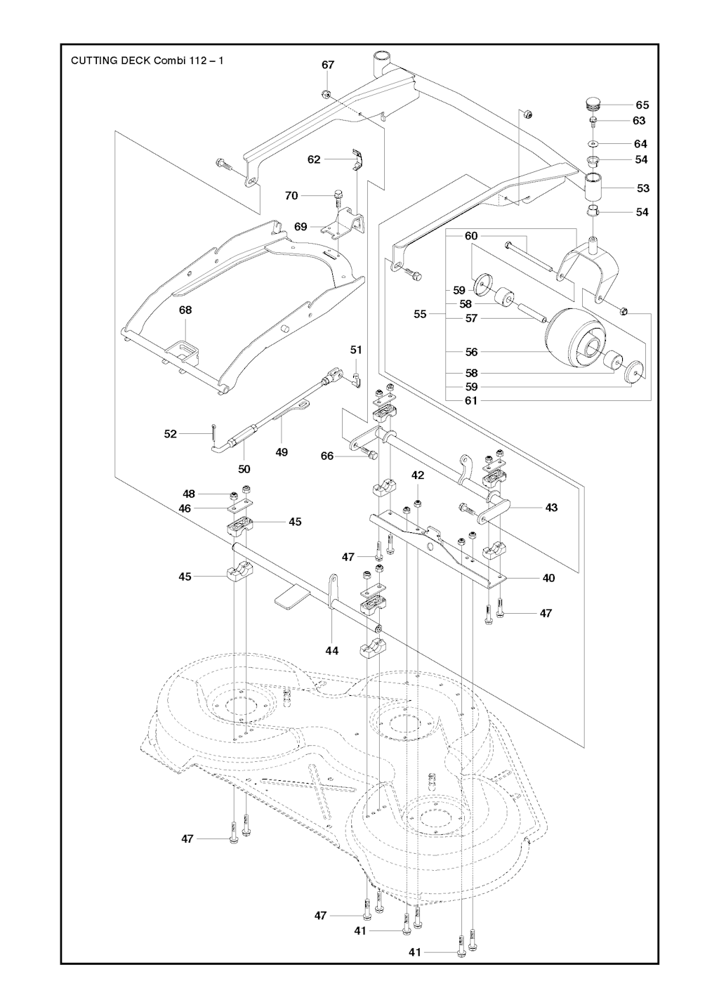 Explosionszeichnung Ersatzteile