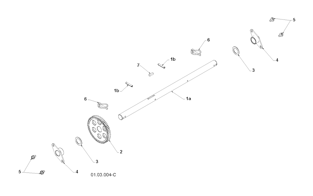 Explosionszeichnung Ersatzteile