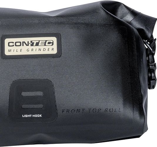 CONTEC Lenkertasche Mile Grinder Front schwarz