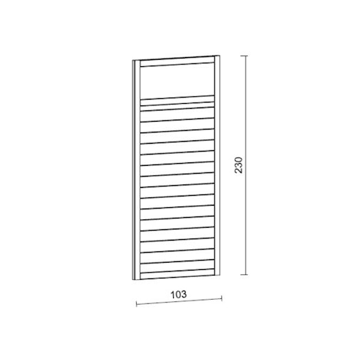 Palmako Holzelement Lucy 12,2 m²