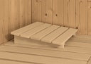 Vorschaubild Karibu Amelia 3 - Sauna mit Eckeinstieg 68 mm inkl. gratis Sauna-Zubehörset im Wert von 234,94 €