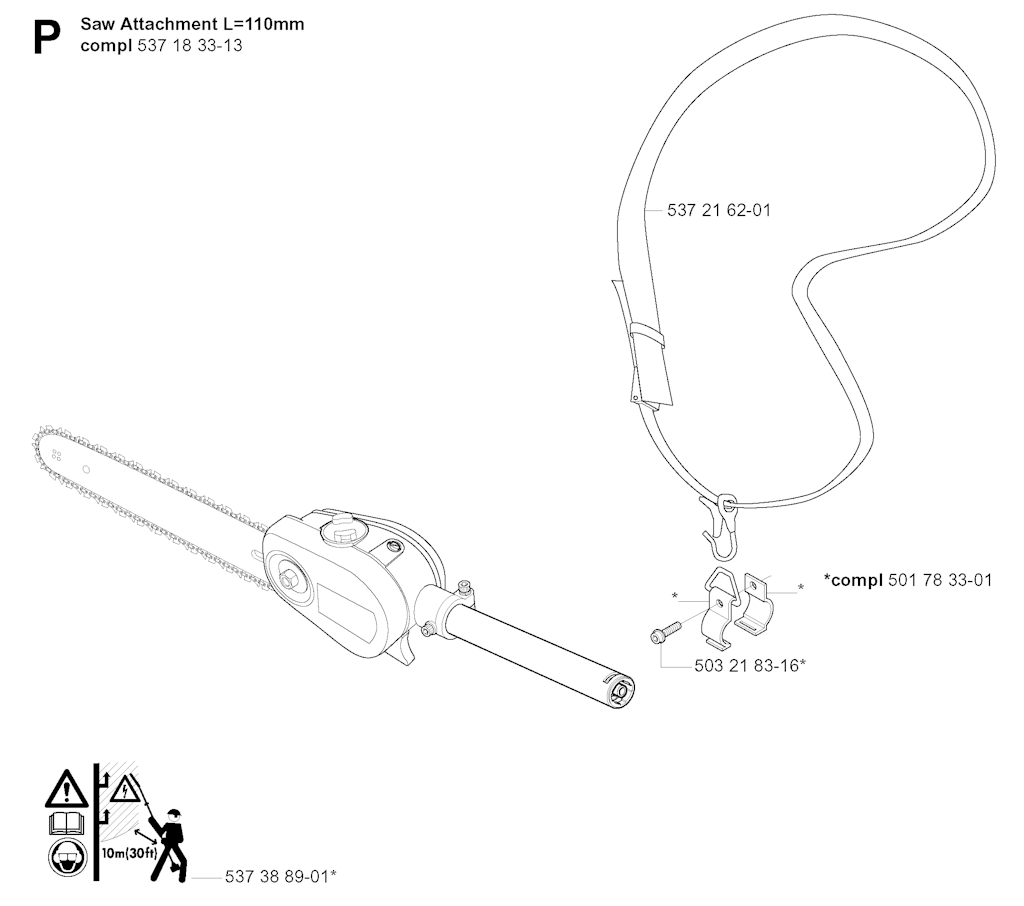 Explosionszeichnung Ersatzteile