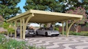 Vorschaubild Karibu Carport Doppelcarport Classic Doppel 3 - kesseldruckimprägniert