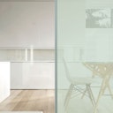 Vorschaubild Griffwerk Glasdrehtür CLEAR 510 Klarglas/Grünglas, ESG/VSG, Studio/Office