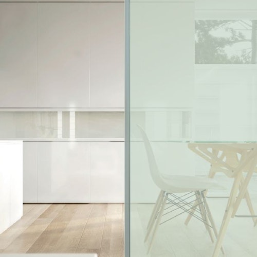 Griffwerk Glasdrehtür CLEAR 510 Klarglas/Grünglas, ESG/VSG, Studio/Office