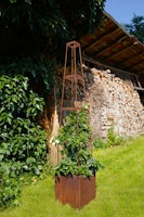 Badeko Pflanzturm ,,Martin 400“ in Edelrostoptik