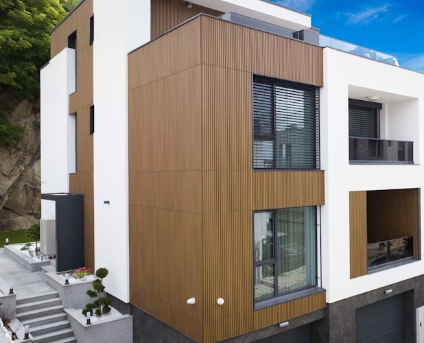 Fiberdeck WEO 35 Fassadenprofil BSK E 33 x 170 mm