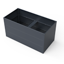 Vorschaubild KGT Hochbeet UrbanGrow L - B 149 x T 74 x H 78 cm