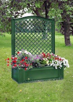 KHW Pflanzkasten groß mit Spalier 100 cm