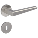 Vorschaubild Griffwerk Türgriff JETTE CUT Schraubrosette - AUSLAUF