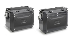 KAPPA Seitenkoffer KVG K-Voyager Satz, Schwarz