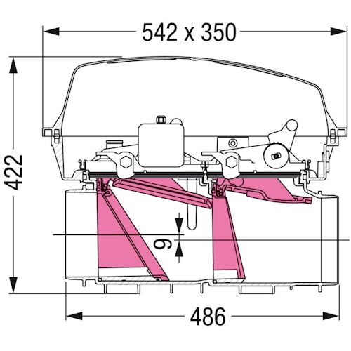 KESSEL 84000 - Fäkalien-Rückstauautomat Staufix FKA Komfort - Modulset