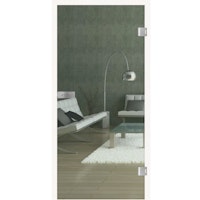 Griffwerk Glasdrehtür CLARITY 510 Klarglas/Weißglas, ESG/VSG, Studio/Office