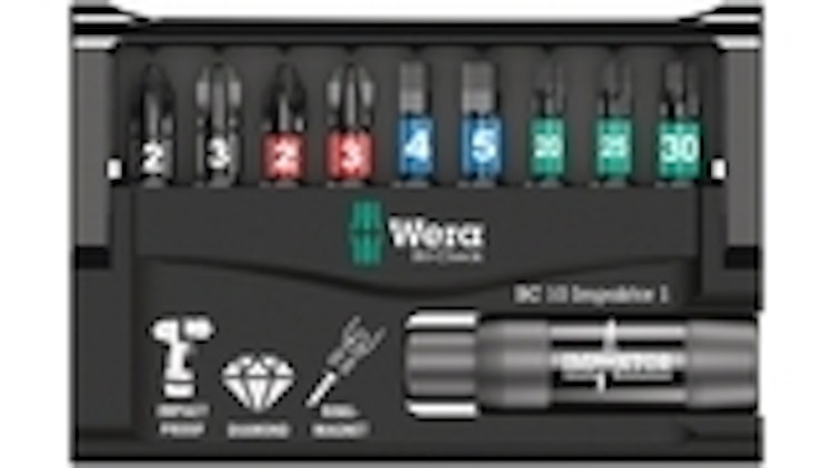 Wera Bitsatz BitCheck 10 Impactor 1