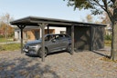Vorschaubild Skan Holz Emsland - Flachdach Carport aus Leimholz Breite 340 cm