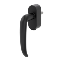 Vorschaubild Griffwerk Fenstergriff VAYA 194 ALDA Graphitschwarz L 7x40