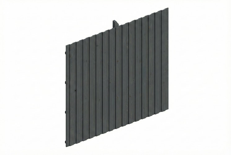 Skan Holz Carport Rückwand - Deckelschalung