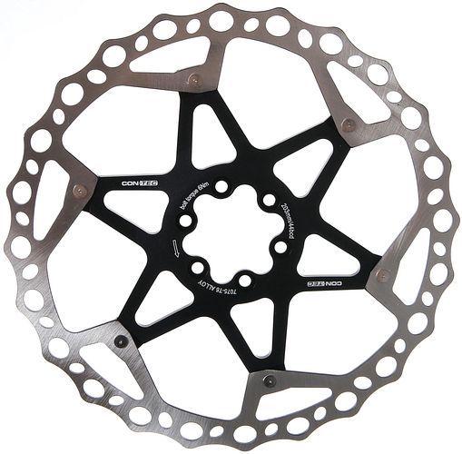 CONTEC Bremsscheibe CDR-HD 2 203 mm silber