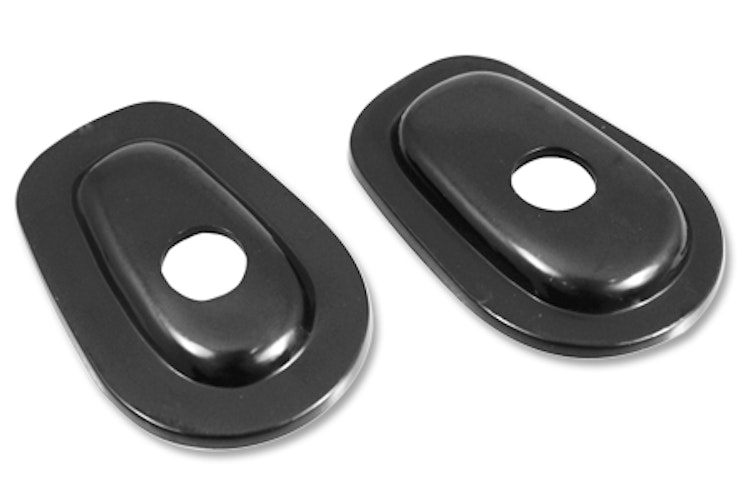 Kellermann Blinkermontageplatte Schwarz Kawasaki