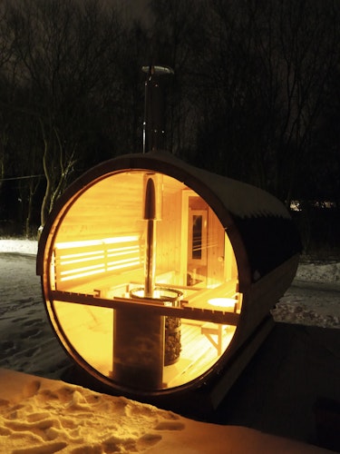 Wolff Finnhaus Saunafass 280 de luxe