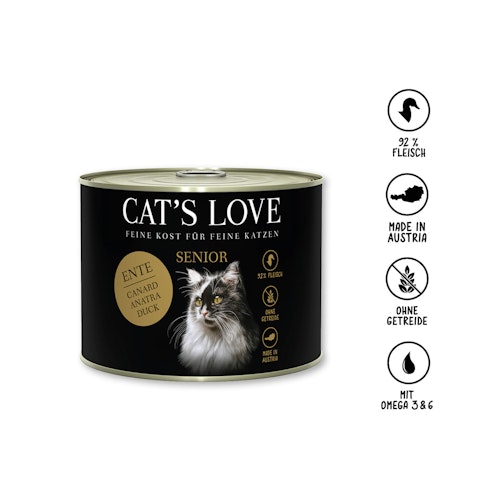 Cat's Love Senior 200g Dose Katzennassfutter