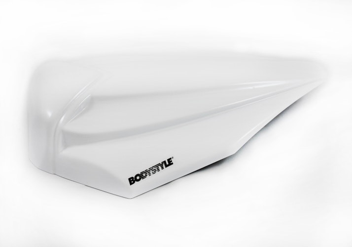 BODYSTYLE Sportsline Sitzkeil ABS Kunststoff weiß für YAMAHA MT-07 