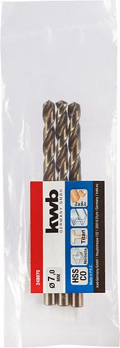 kwb COBALT HSS-GCO5 Boh7,0mmLSPRE 248070