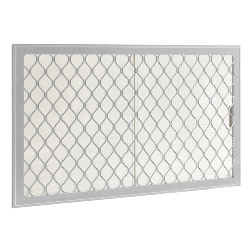 Globel Seitenfenster 75x124 cm, silber metallic, für Skillion, Lean To, Dream