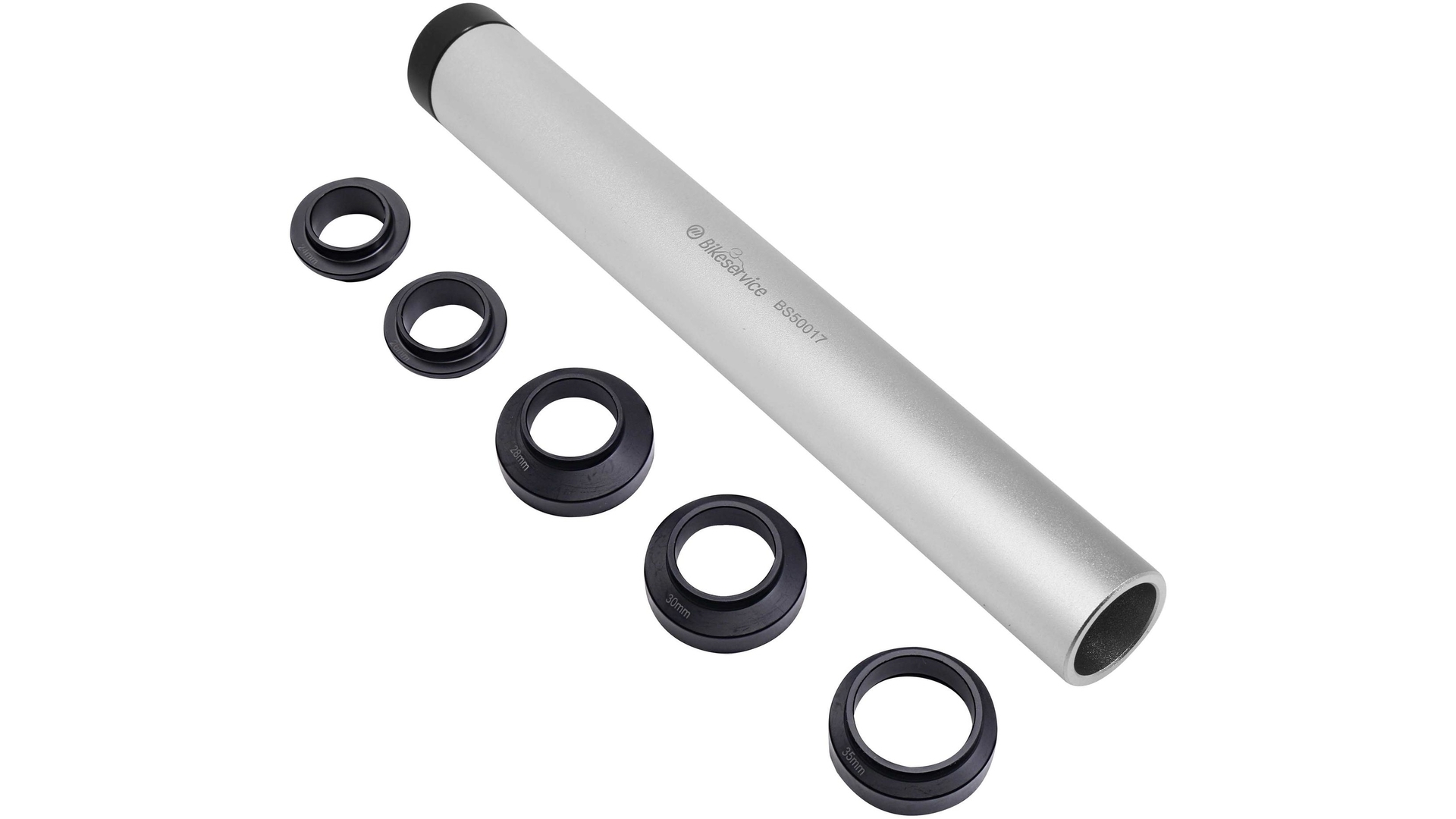 Bikeservice Montagewerkzeugsatz zur Montage von Lenkkopflagern 6-teilig