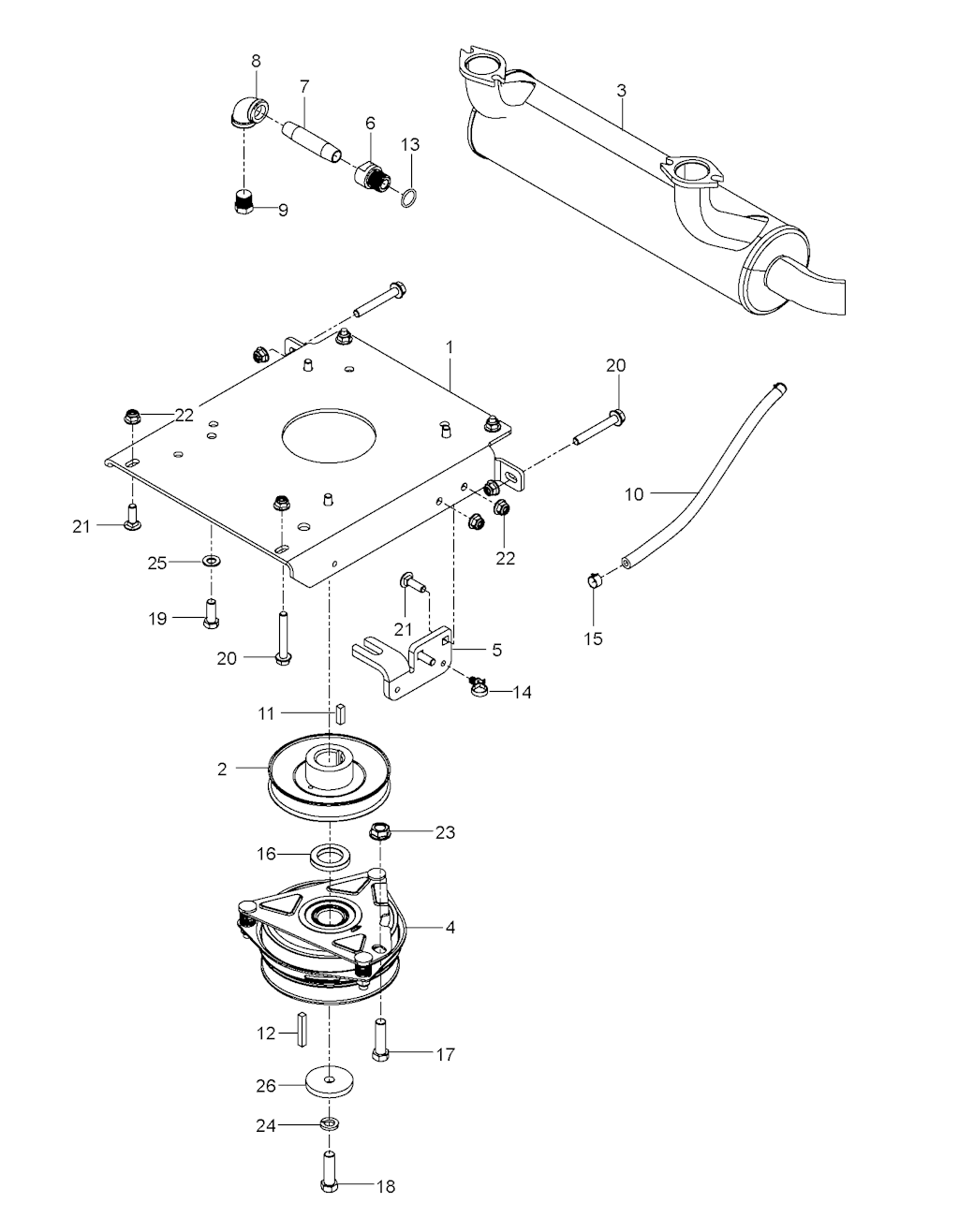 Explosionszeichnung Ersatzteile